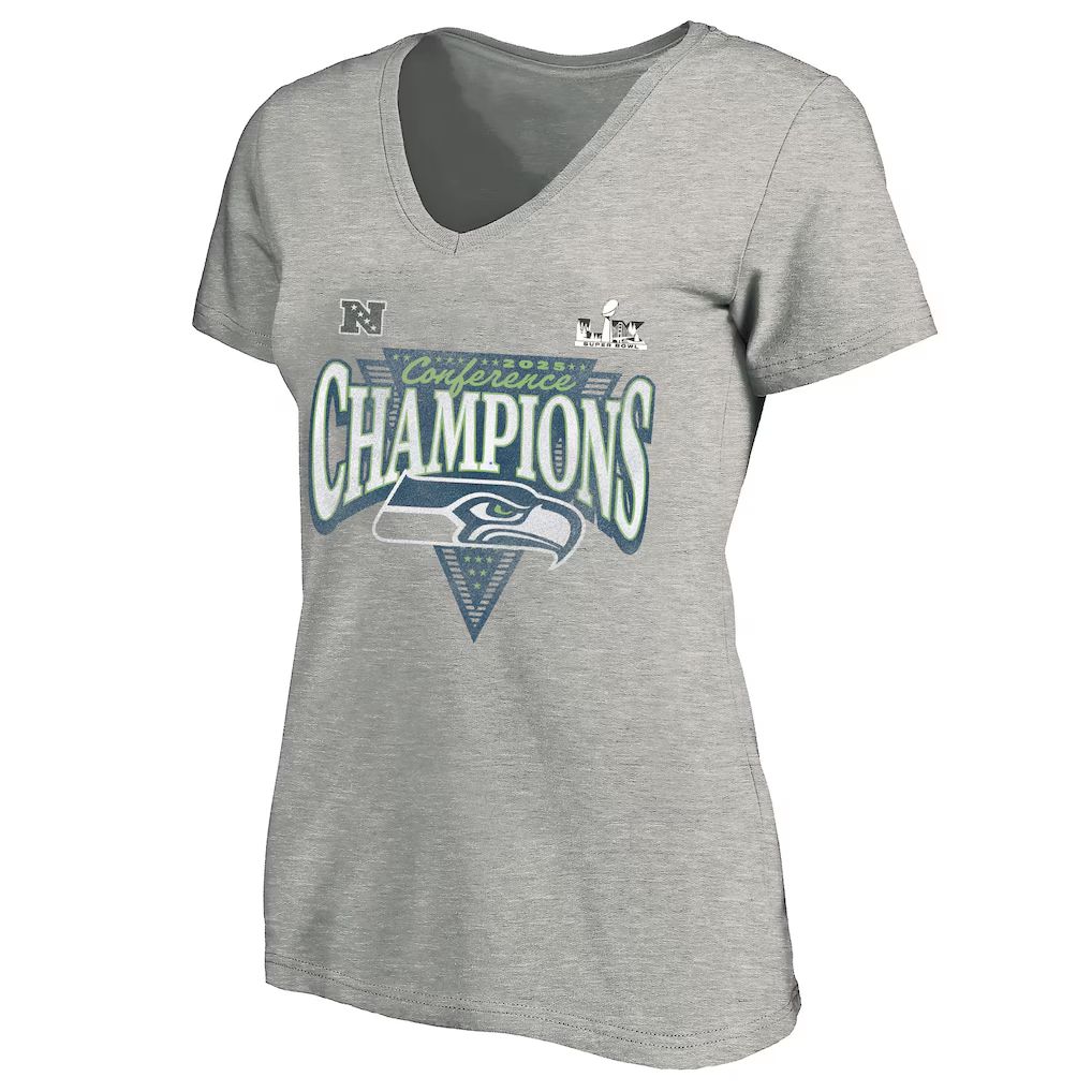 Men 2026 NFL Seattle Seahawks T-shirt grey 010